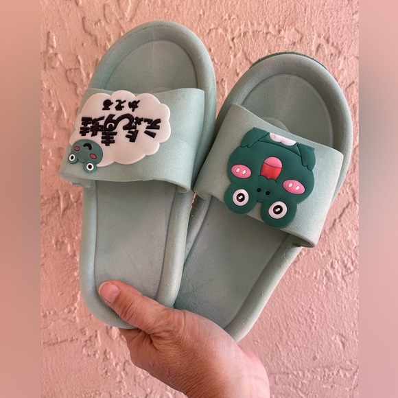 NWT frog Flip flop little Kids Size 1.5(8’inch) anti-slip confortable Beach. - Picture 5 of 17